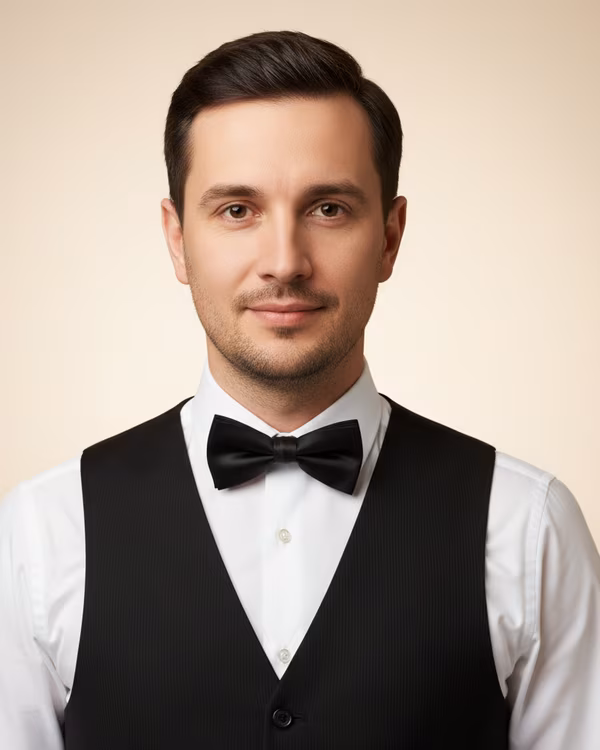 Piotr Lewandowski — krupier turniejowy